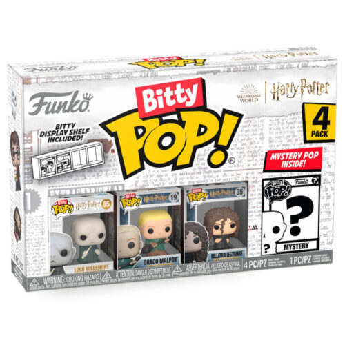 Blíster Bitty POP Voldemort 4 figuras