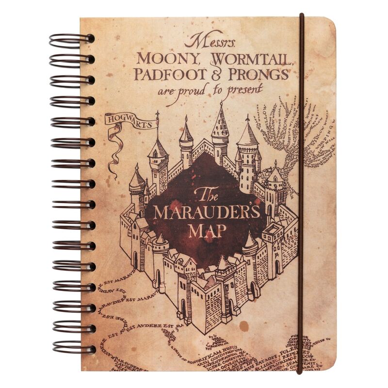 Cuaderno Mapa del Merodeador 1 Cuaderno Mapa del Merodeador
