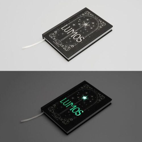 Cuaderno premium y bolígrafo Lumos Led