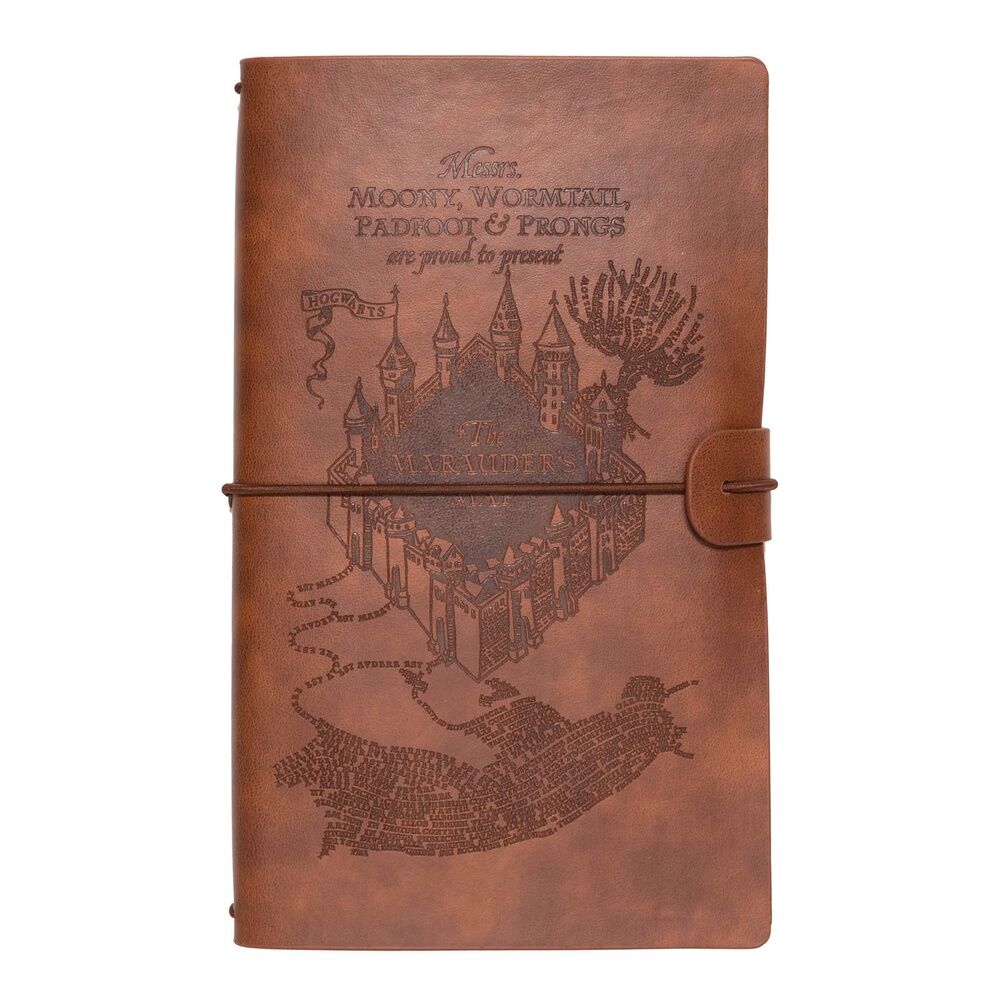 Cuaderno de viaje Mapa del Merodeador 1 Cuaderno de viaje Mapa del Merodeador