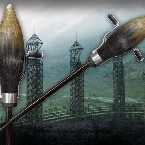 Sortilegios Pato 11 Réplica Escoba 1/1 Nimbus 2001