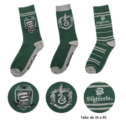 Set 3 calcetines Slytherin