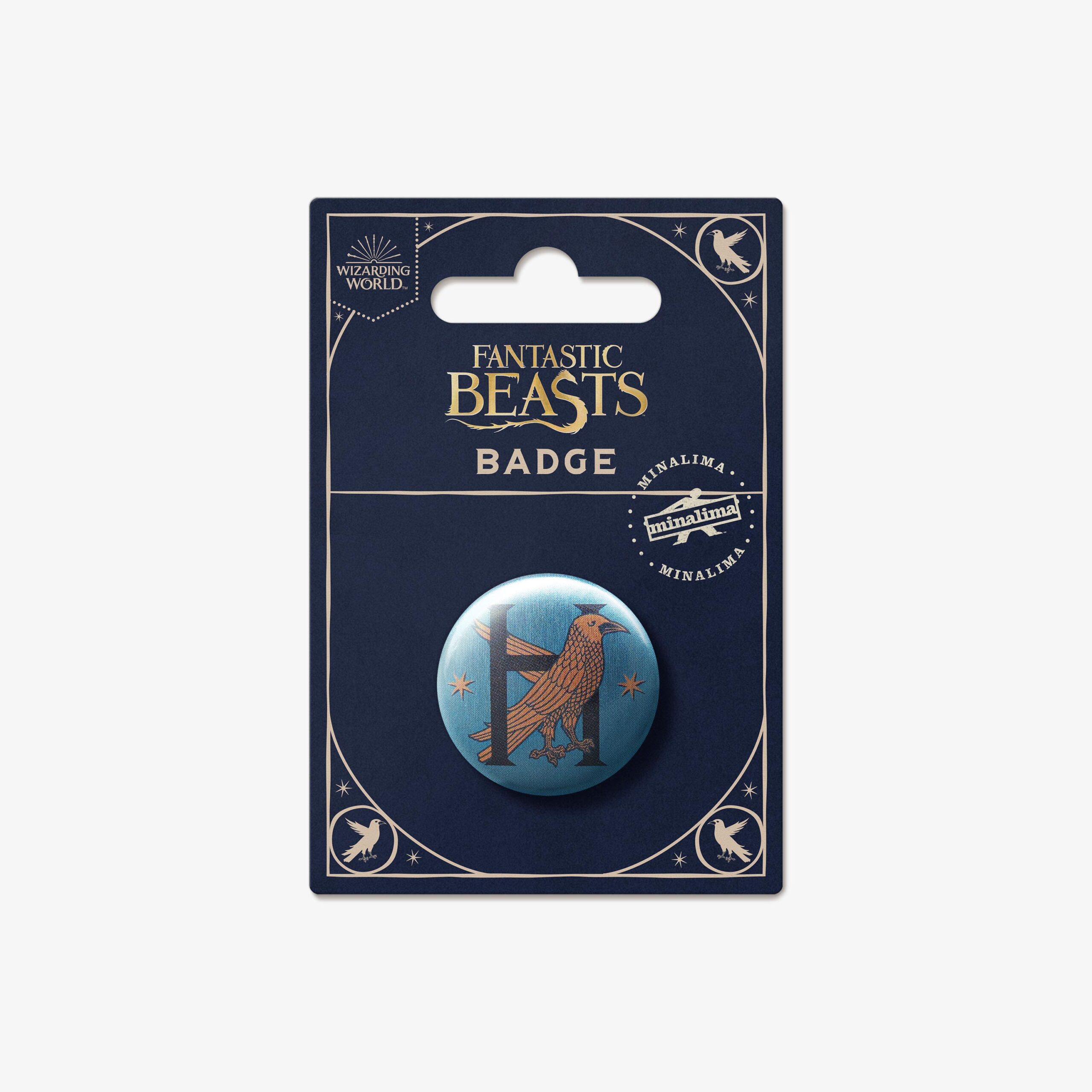 Chapa botón metálica Hogwarts: Casa Ravenclaw 2 Chapa botón metálica Hogwarts: Casa Ravenclaw - Imagen 2