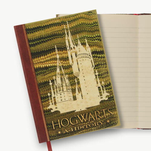 Cuaderno de libros de magia: Hogwarts, una historia