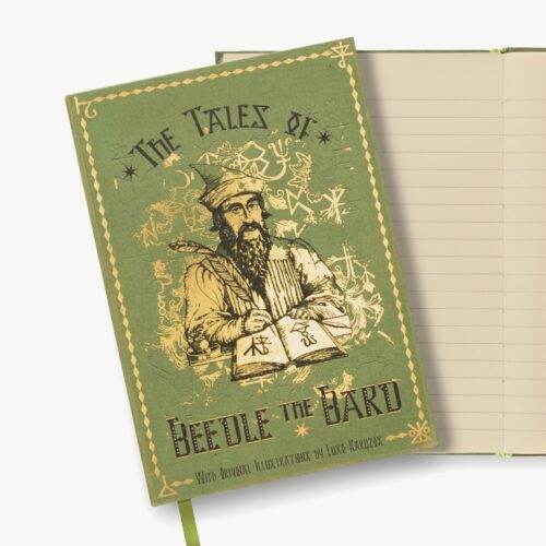 Cuaderno de libros de magia: Los cuentos de Beedle el Bardo