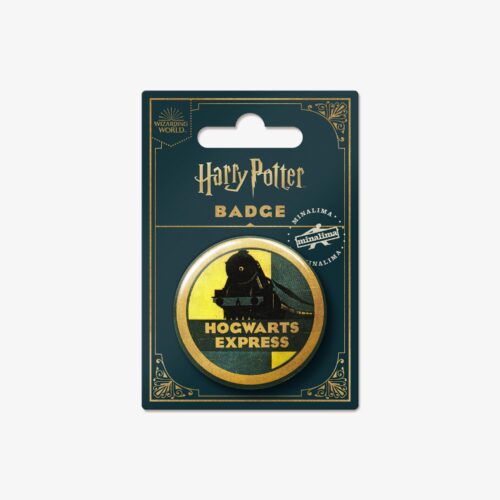 Chapa botón metálica Etiqueta de equipaje del Expreso de Hogwarts