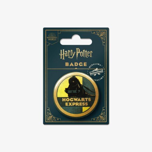 Chapa botón metálica Etiqueta de equipaje del Expreso de Hogwarts
