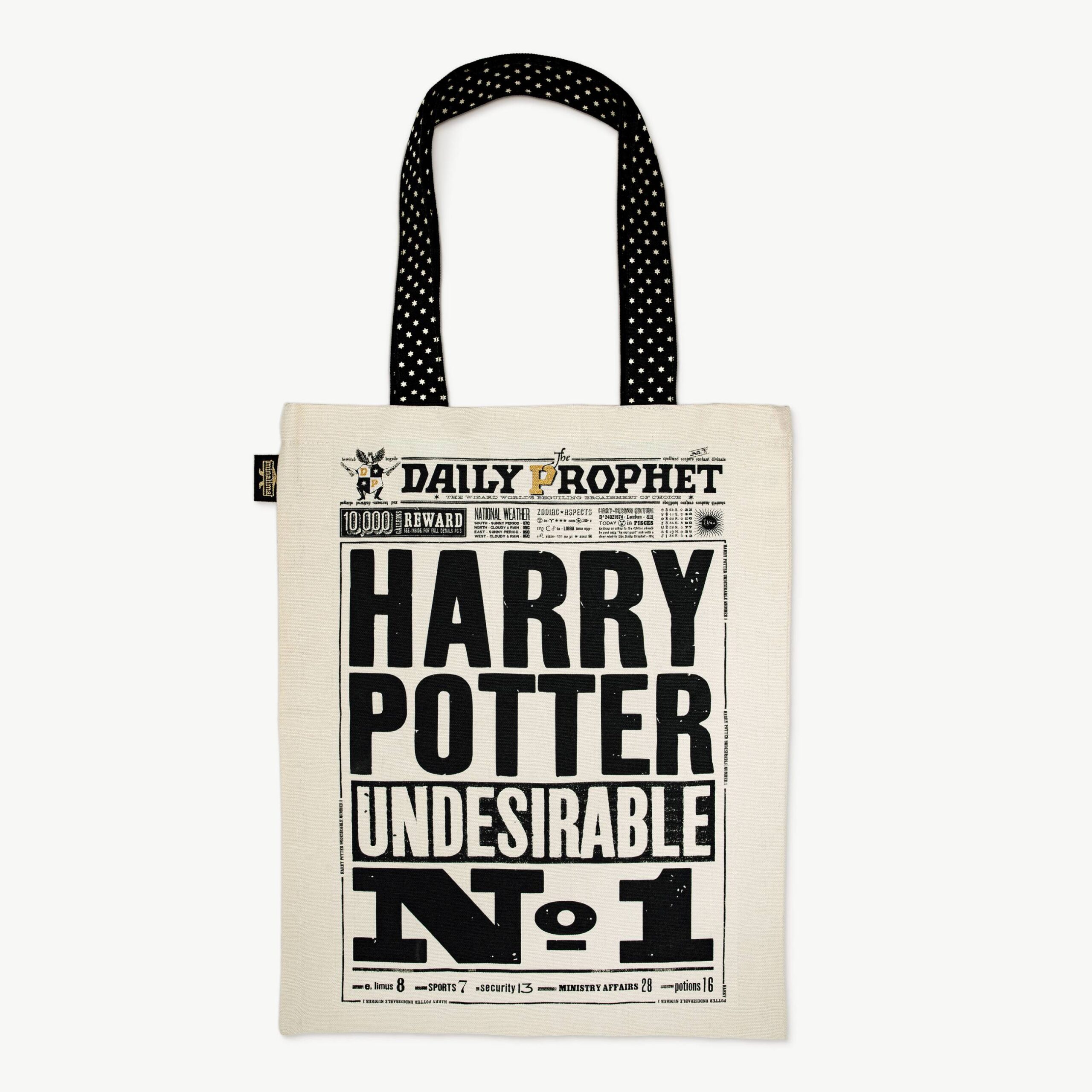 Tote Bag El Profeta Diario: Harry Potter, indeseable n.º 1 - Imagen 2