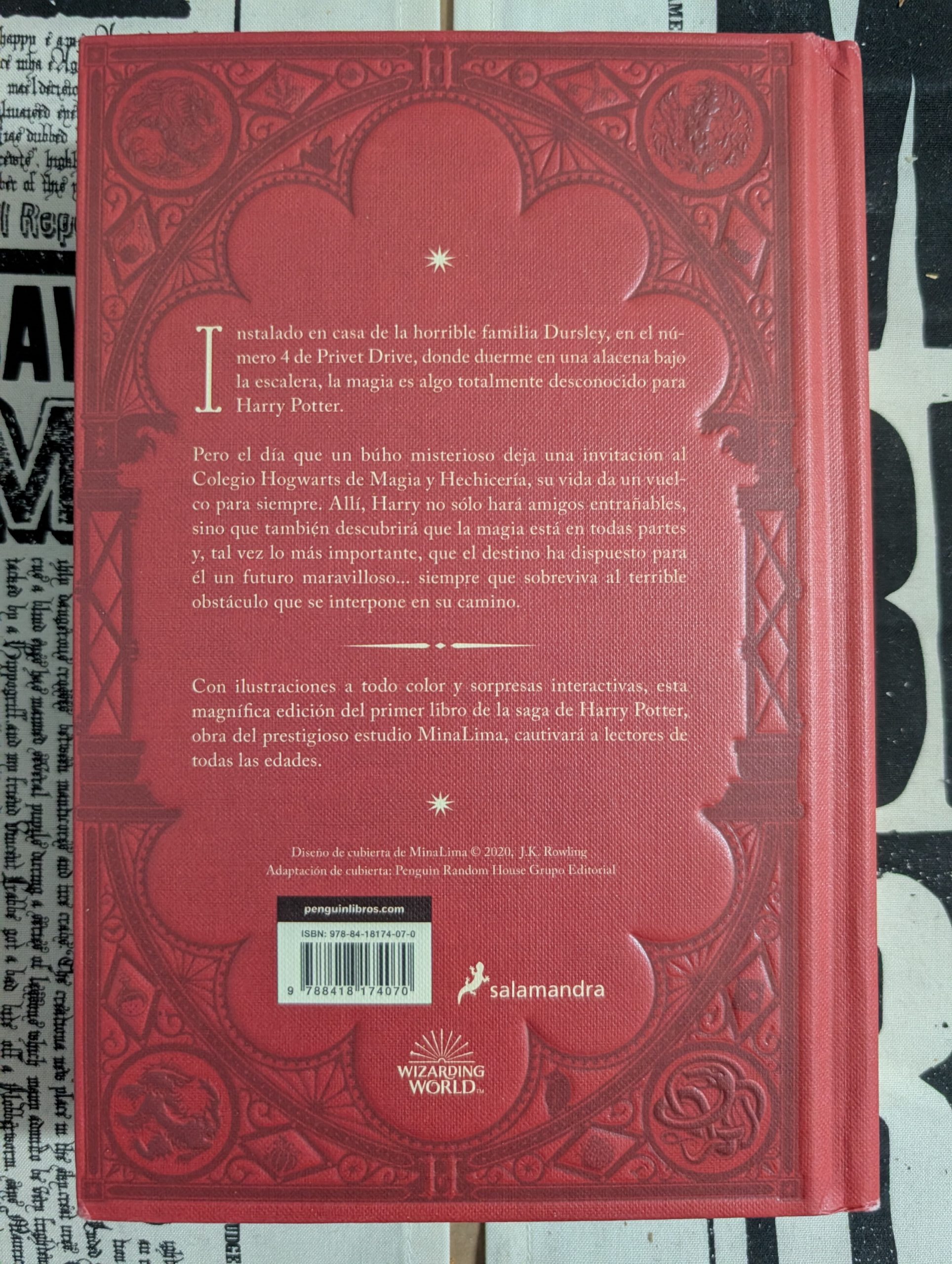 HARRY POTTER Y LA PIEDRA FILOSOFAL (ed. MinaLima) 2 HARRY POTTER Y LA PIEDRA FILOSOFAL (ed. MinaLima) - Imagen 2