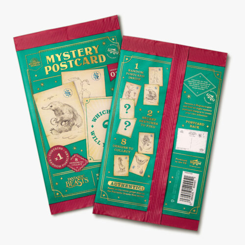 Postales misteriosas serie 01: Bocetos del diario de campo de Newt Scamander