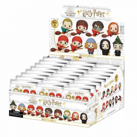Figura clip 3D sorpresa de Harry Potter Serie 6