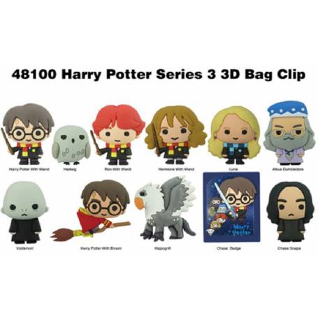 Figura clip 3D sorpresa de Harry Potter Serie 3