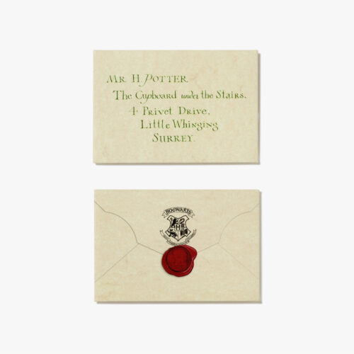 Set de imanes Carta de admisión a Hogwarts