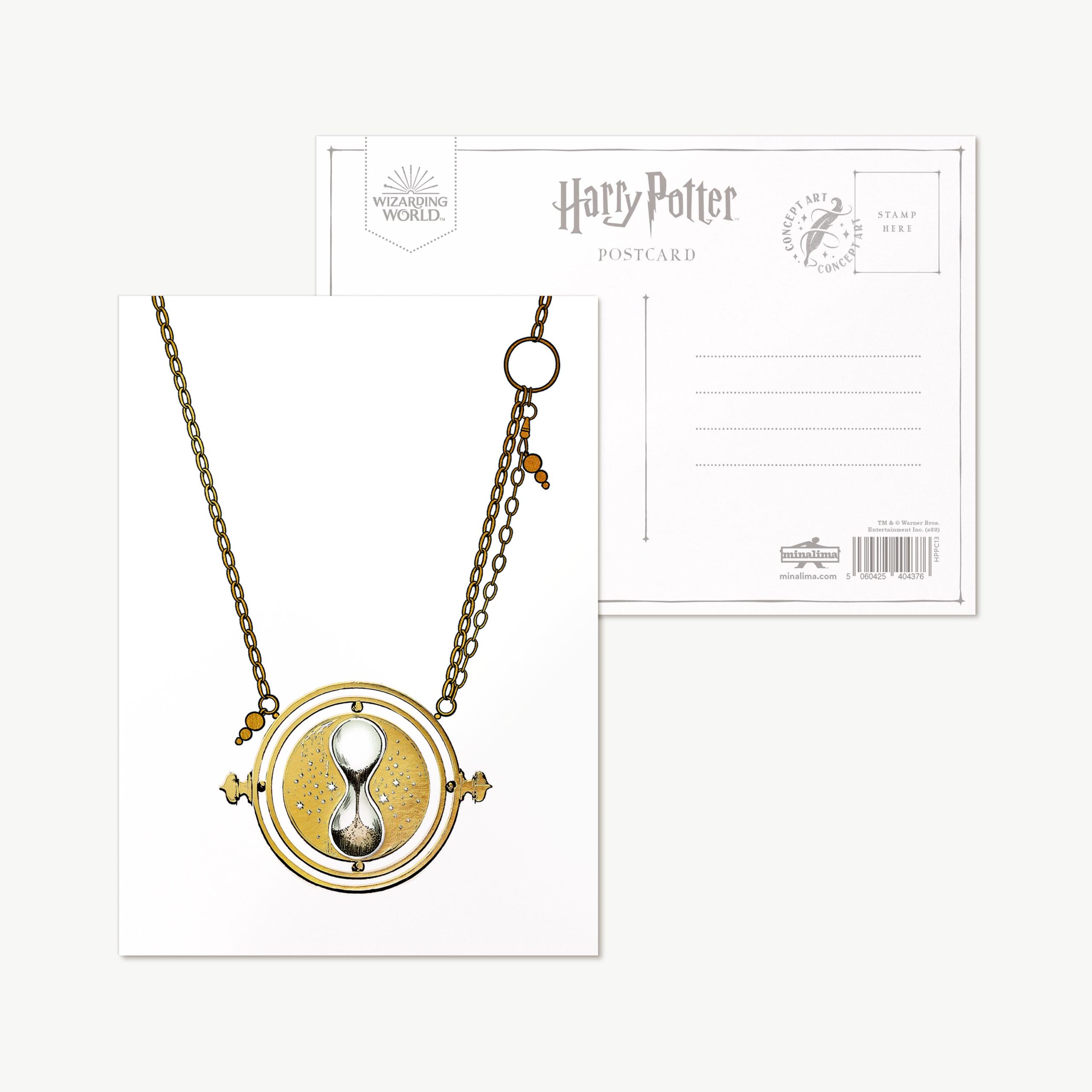Postal Arte Conceptual - Giratiempo de Hermione Granger 1 Postal Arte Conceptual - Giratiempo de Hermione Granger