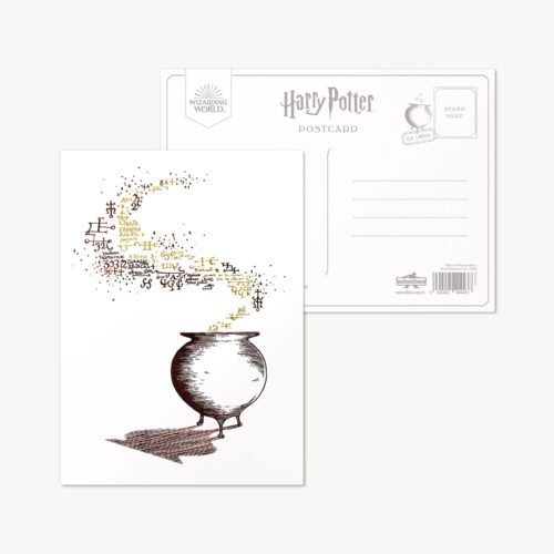 Postal Libros de Magia - Caldero de Pociones Avanzadas