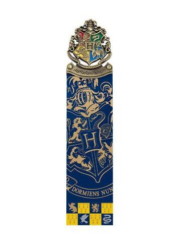 Marcapáginas metálico de Hogwarts