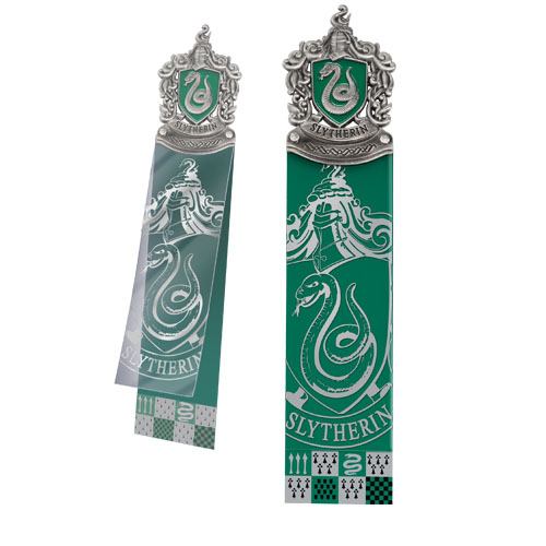 Marcapáginas metálico Slytherin