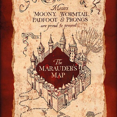 Póster Mapa del Merodeador