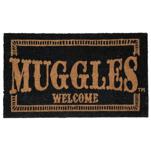 Felpudo Muggles Welcome
