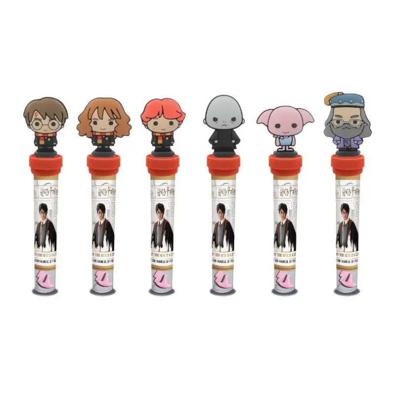 Tubo de caramelos con sello de Harry Potter, 8 g 1 Tubo de caramelos con sello de Harry Potter, 8 g