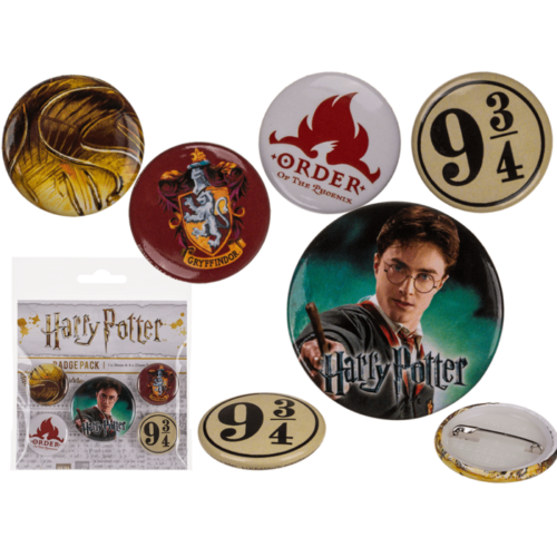 Set de chapas Gryffindor