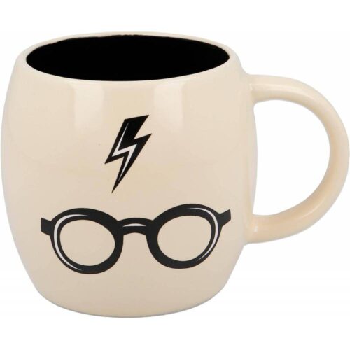 Taza globo de cerámica de 380 ml