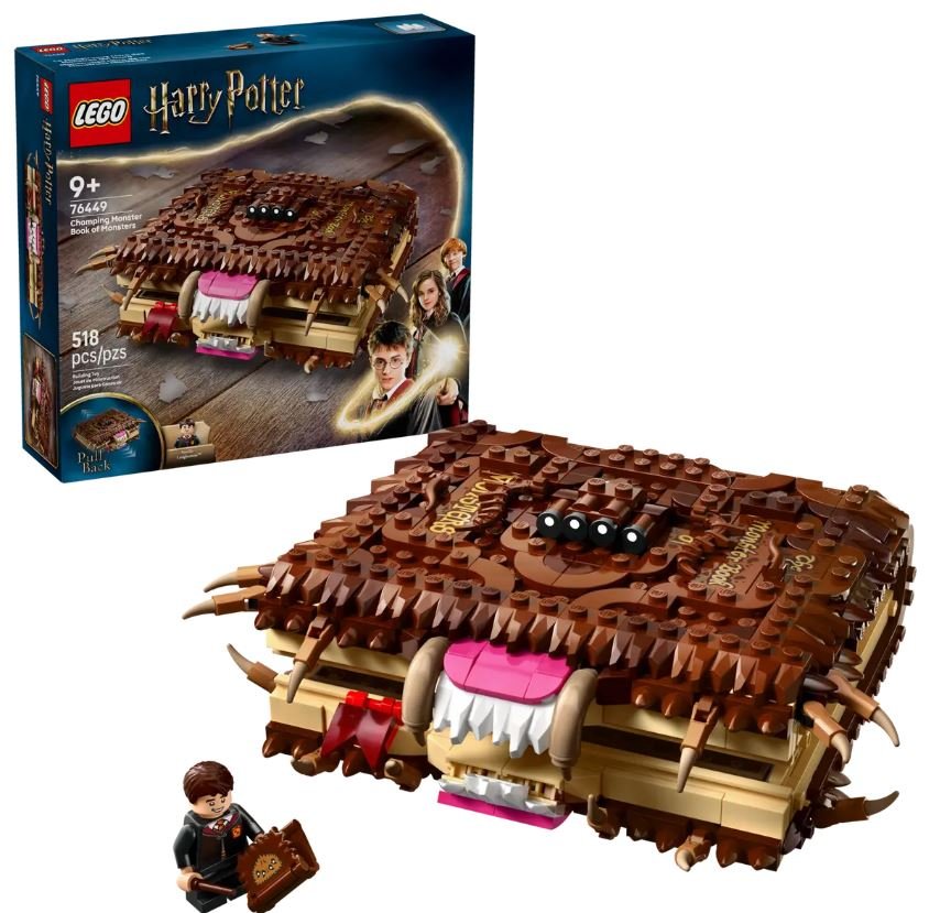 LEGO Harry Potter Monstruoso Libro de los Monstruos Mordedor 76449 2 LEGO Harry Potter Monstruoso Libro de los Monstruos Mordedor 76449 - Imagen 2