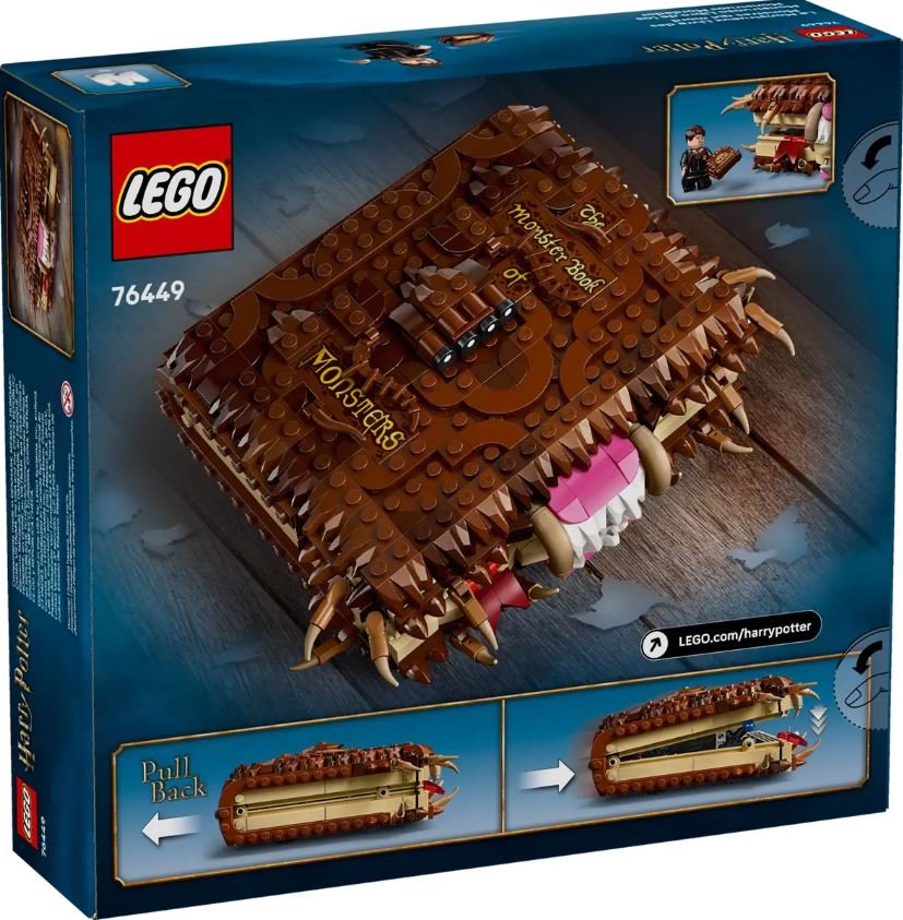 LEGO Harry Potter Monstruoso Libro de los Monstruos Mordedor 76449 10 LEGO Harry Potter Monstruoso Libro de los Monstruos Mordedor 76449 - Imagen 10