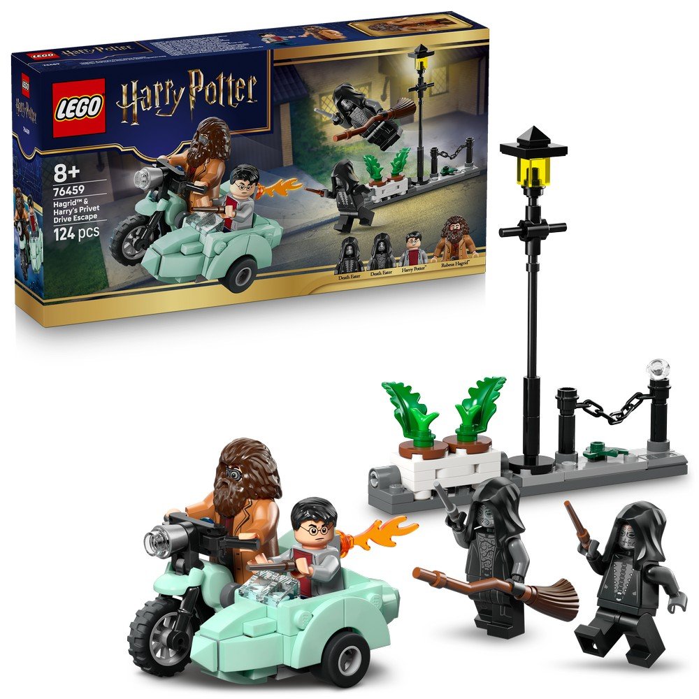 LEGO Harry Potter Hagrid y Harry: Huida de Privet Drive 76459 4 LEGO Harry Potter Hagrid y Harry: Huida de Privet Drive 76459 - Imagen 4