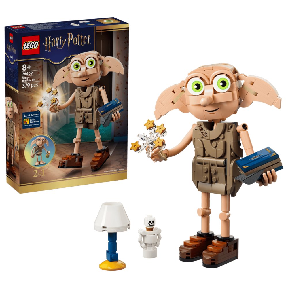 LEGO Harry Potter Dobby el Elfo Libre 76469 2 LEGO Harry Potter Dobby el Elfo Libre 76469 - Imagen 2