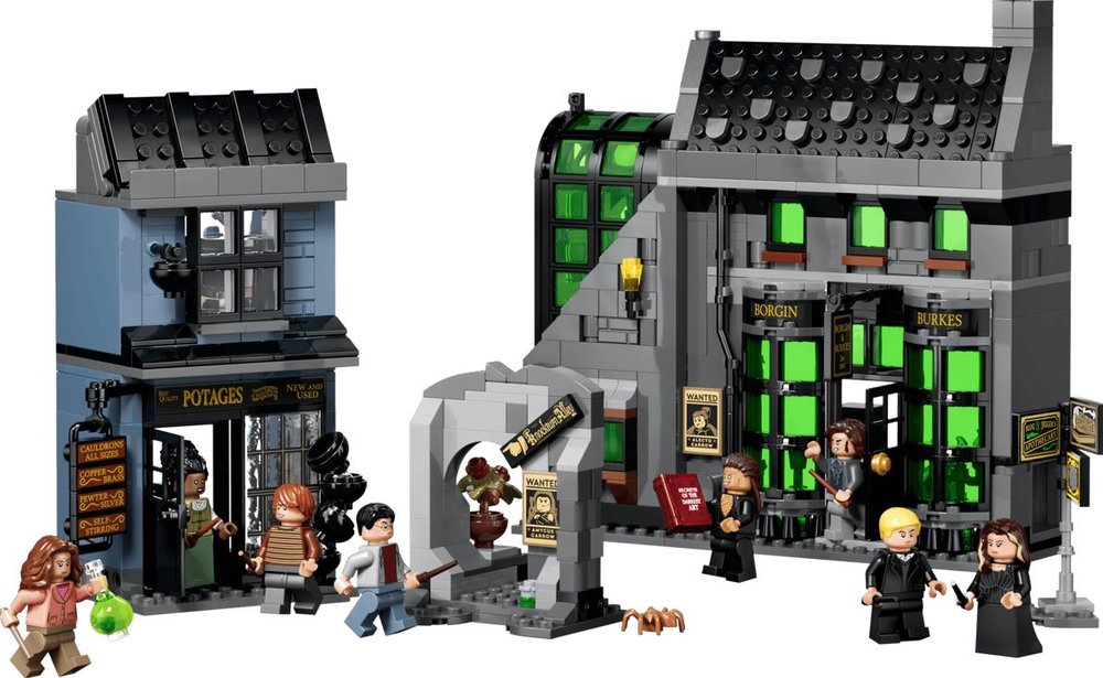 LEGO Harry Potter Tiendas Mágicas del Callejón Knockturn 76471 1 LEGO Harry Potter Tiendas Mágicas del Callejón Knockturn 76471