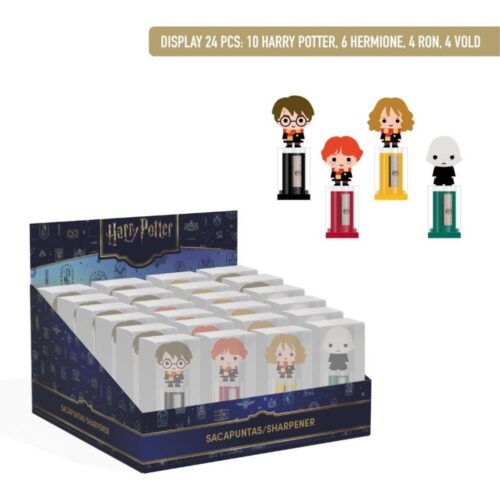 Sacapuntas con depósito Harry Potter - personajes