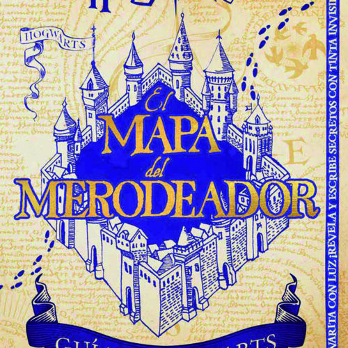 HARRY POTTER MAPA DEL MERODEADOR RASCA Y DESCUBRE LOS MáGICOS AROMAS