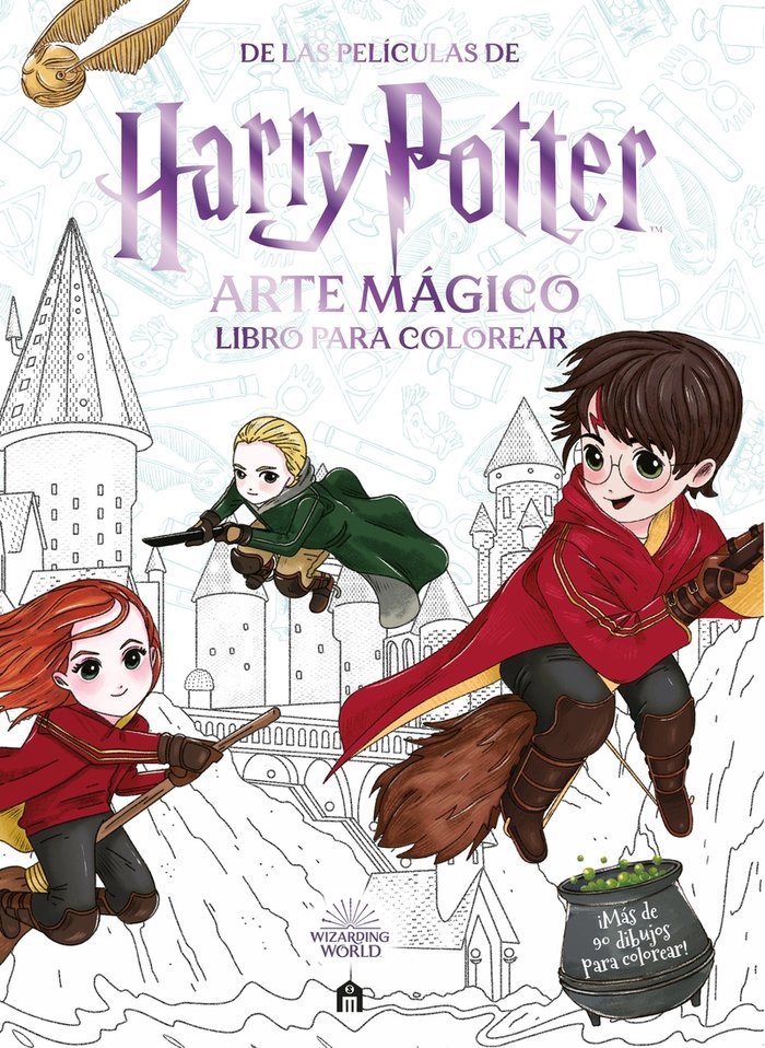 COLOREA CON HARRY POTTER 1 COLOREA CON HARRY POTTER