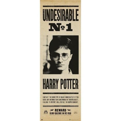 Póster de puerta Indeseable n.º 1 53 × 158 cm