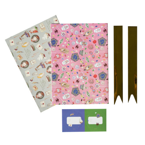 Set de papel de regalo Harry Potter - 2 hojas