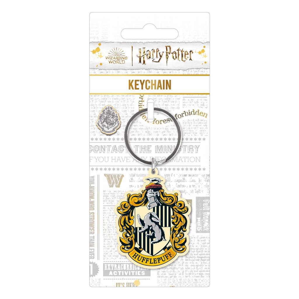 Llavero metálico Hufflepuff Colourful Crest 1 Llavero metálico Hufflepuff Colourful Crest