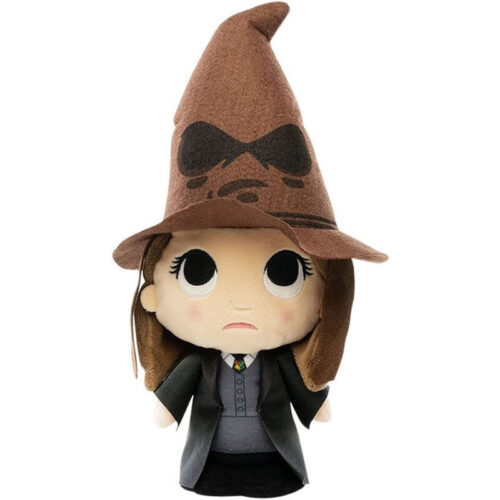 Peluche Hermione con sombrero seleccionador