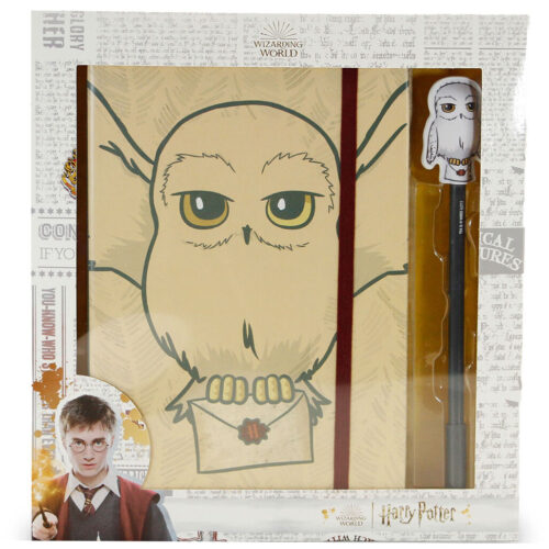 Set diario + boligrafo Hedwig