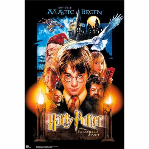 Póster Harry Potter y la Piedra Filosofal 61 × 91,5 cm