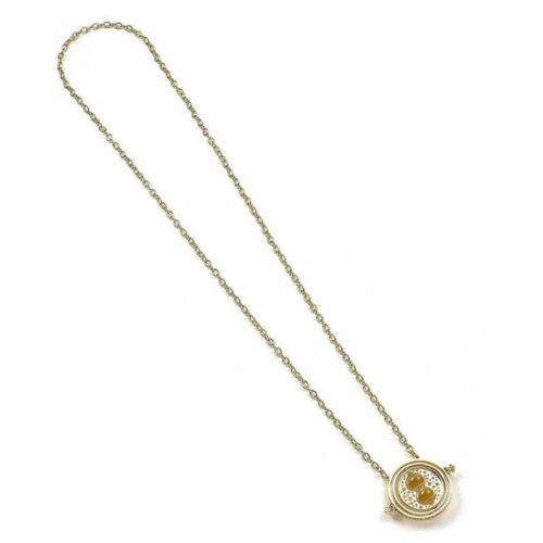 Collar Giratiempos giratorio bañado en oro - The Carat Shop