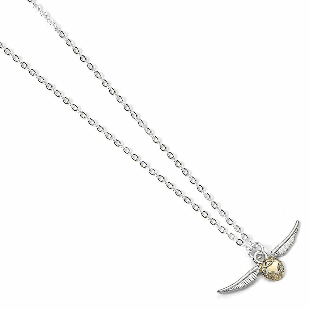 Collar Snitch Dorada bañado en plata - The Carat Shop 2 Collar Snitch Dorada bañado en plata - The Carat Shop - Imagen 2