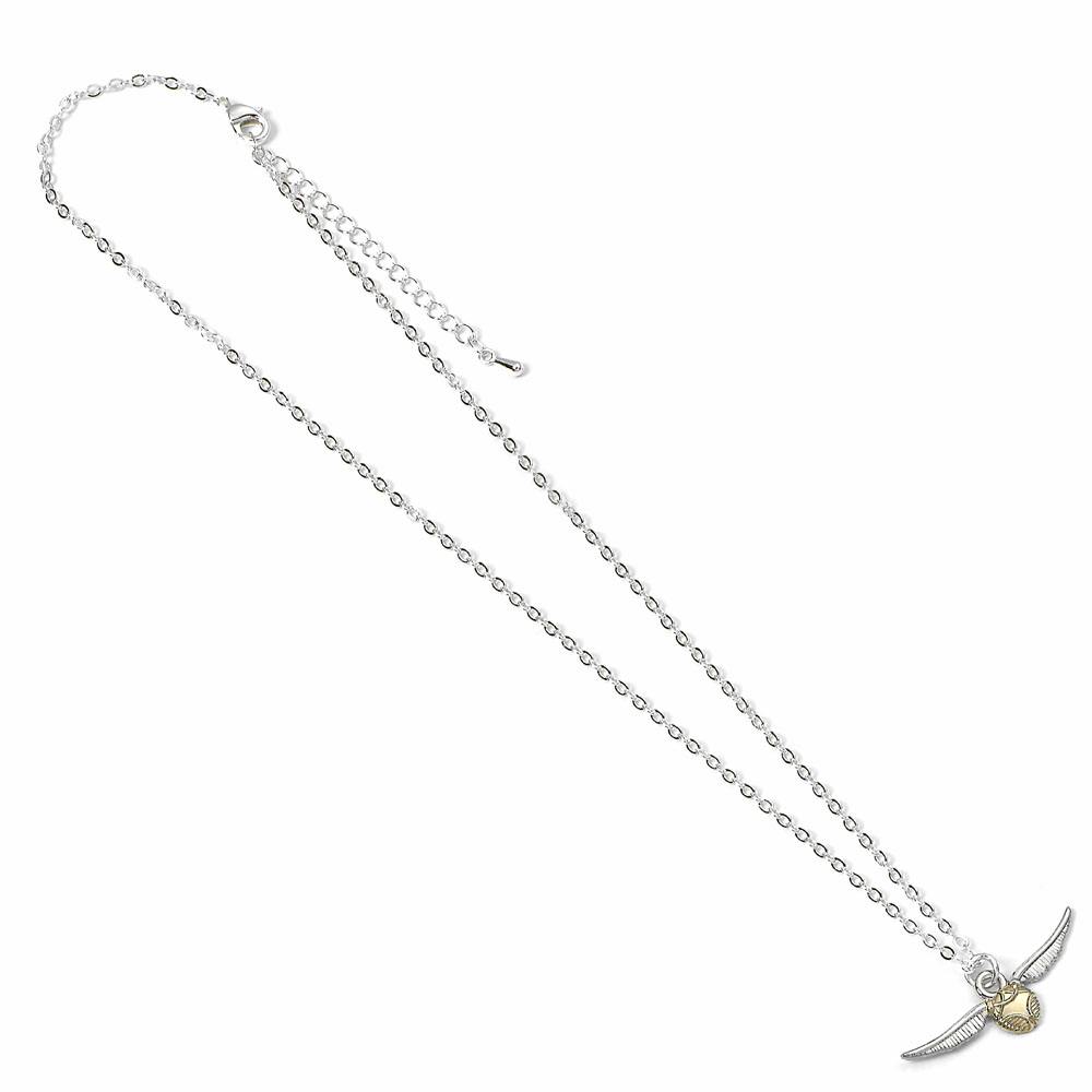 Collar Snitch Dorada bañado en plata - The Carat Shop 3 Collar Snitch Dorada bañado en plata - The Carat Shop - Imagen 3