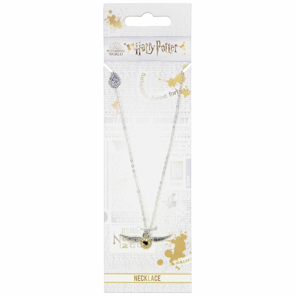 Collar Snitch Dorada bañado en plata - The Carat Shop 4 Collar Snitch Dorada bañado en plata - The Carat Shop - Imagen 4