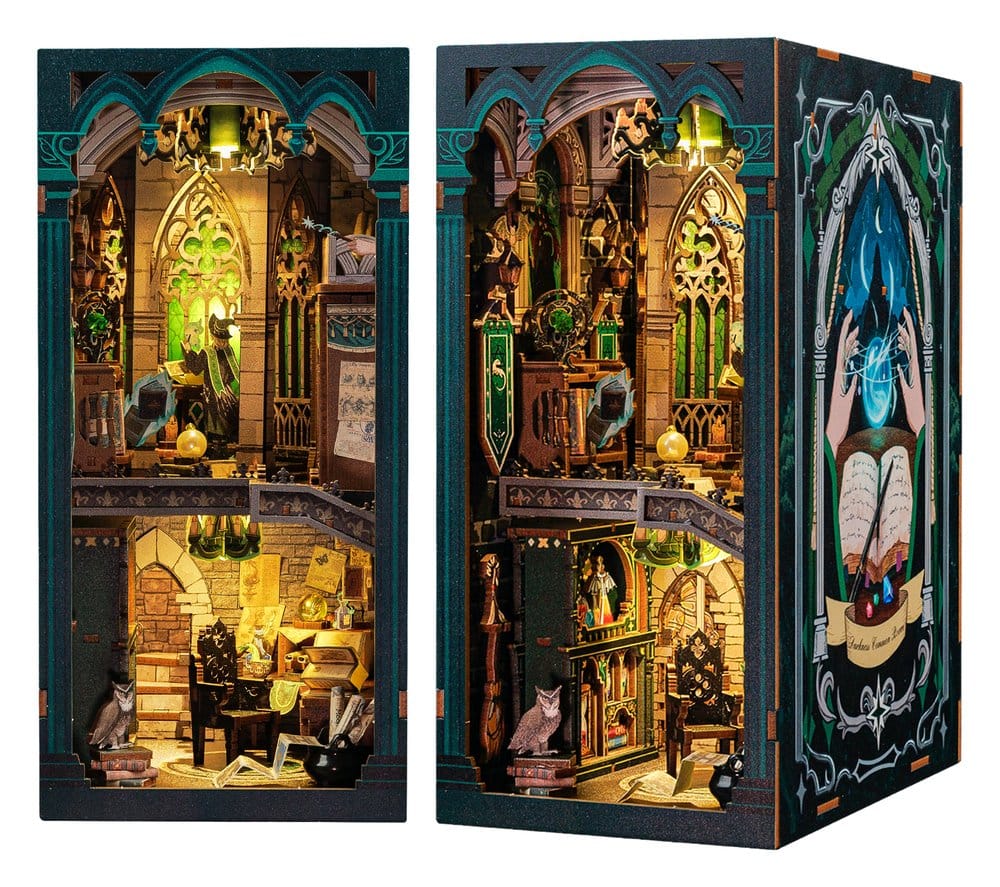 Book Nook Darkness Common Room 23 × 11 cm - CuteBee 1 Book Nook Darkness Common Room 23 × 11 cm - CuteBee