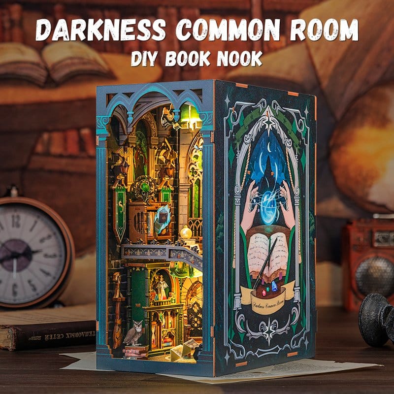Book Nook Darkness Common Room 23 × 11 cm - CuteBee 2 Book Nook Darkness Common Room 23 × 11 cm - CuteBee - Imagen 2