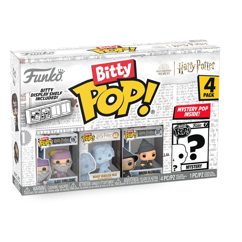Harry Potter Pack de 4 Figuras Bitty POP! Vinyl Dumbledore 2,5 cm 2 Harry Potter Pack de 4 Figuras Bitty POP! Vinyl Dumbledore 2,5 cm - Imagen 2