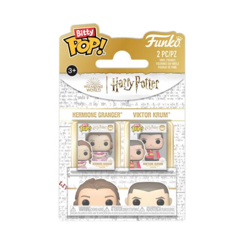 Harry Potter Pack de 2 Figuras Bitty POP! Vinyl Hermione & Krum 2,5 cm