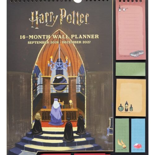 Planificador de pared Harry Potter 2026/27 - 30 × 34 cm