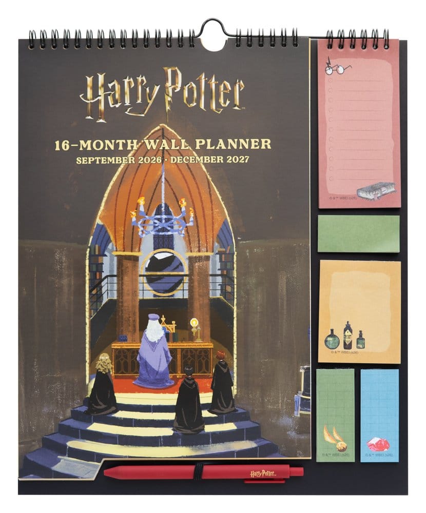 Planificador de pared Harry Potter 2026/27 - 30 × 34 cm 1 Planificador de pared Harry Potter 2026/27 - 30 × 34 cm